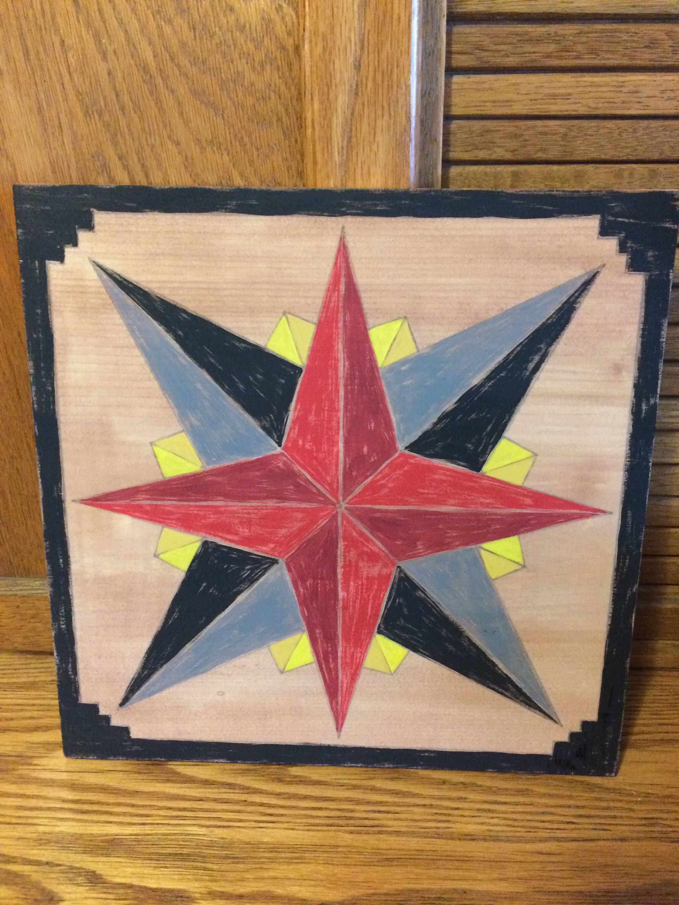 Mariners Compass quilt block