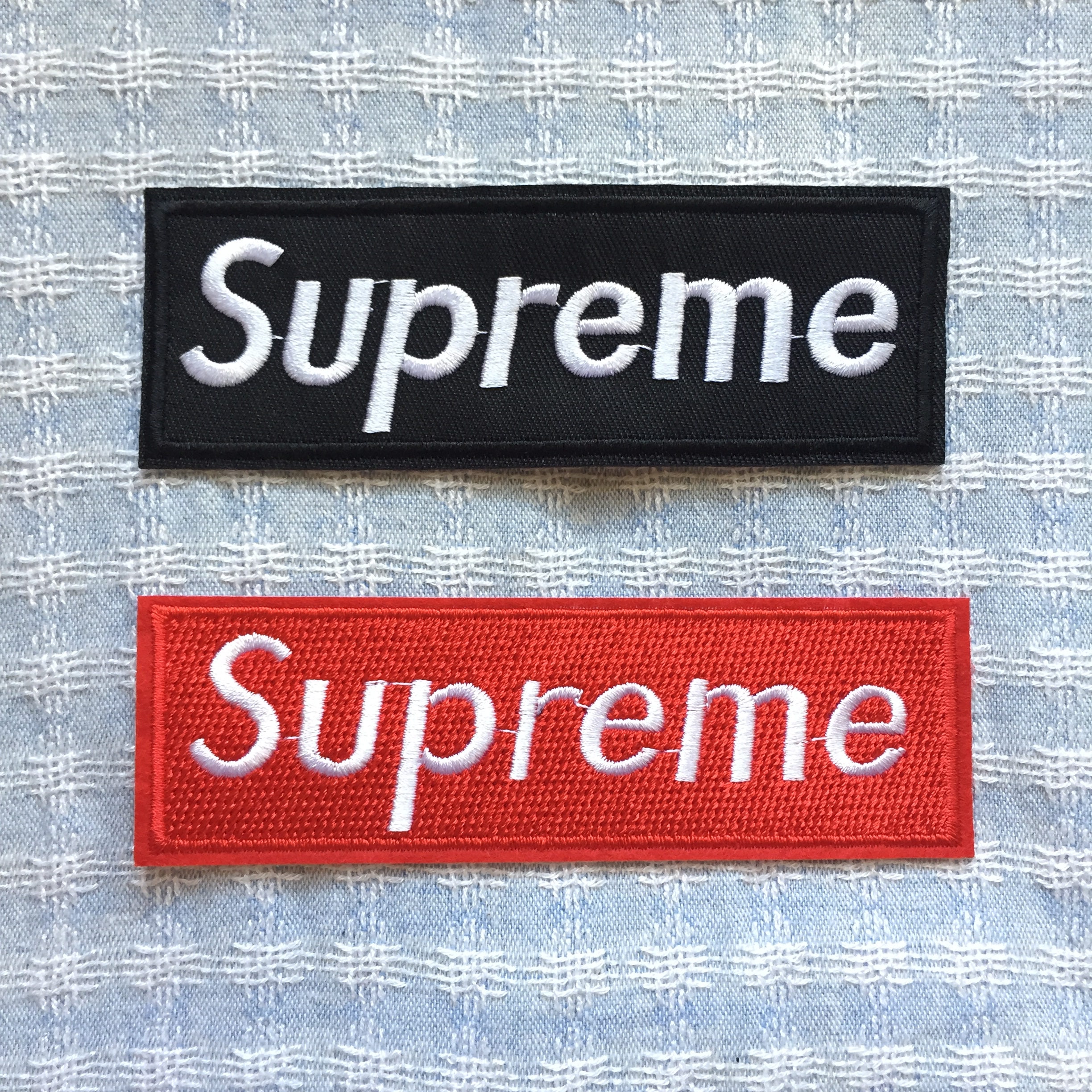 Supreme Patch Iron on Patch Sew On Patch Embroidered Patch