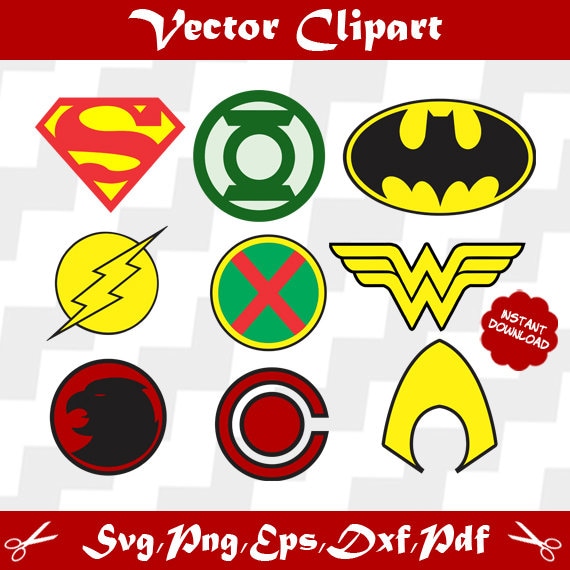 Justice League SVG