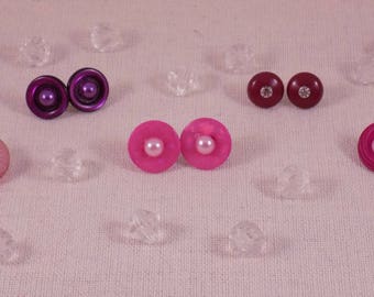Creat ' rhinestones' earrings ' Y. O.N - classy -