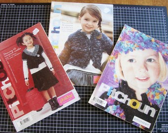 Set of 3 catalogs - knitting - children's clothing