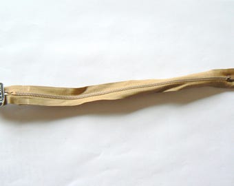 Brown 22cm zip zipper Filcolor 04 50-70's colors
