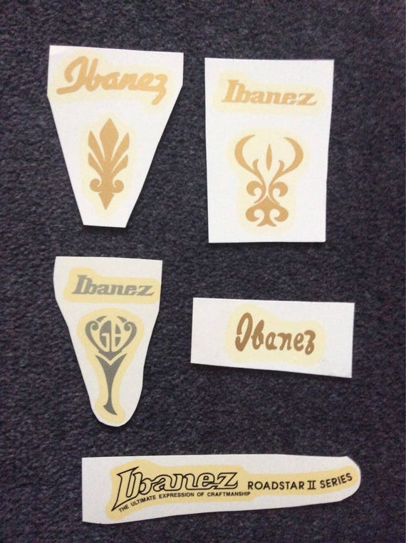 ibanez decals bundle