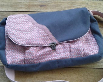 Fabric shoulder Messenger bag