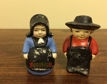 Vintage Amish salt and pepper set