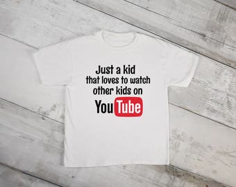 kids youtube shirt