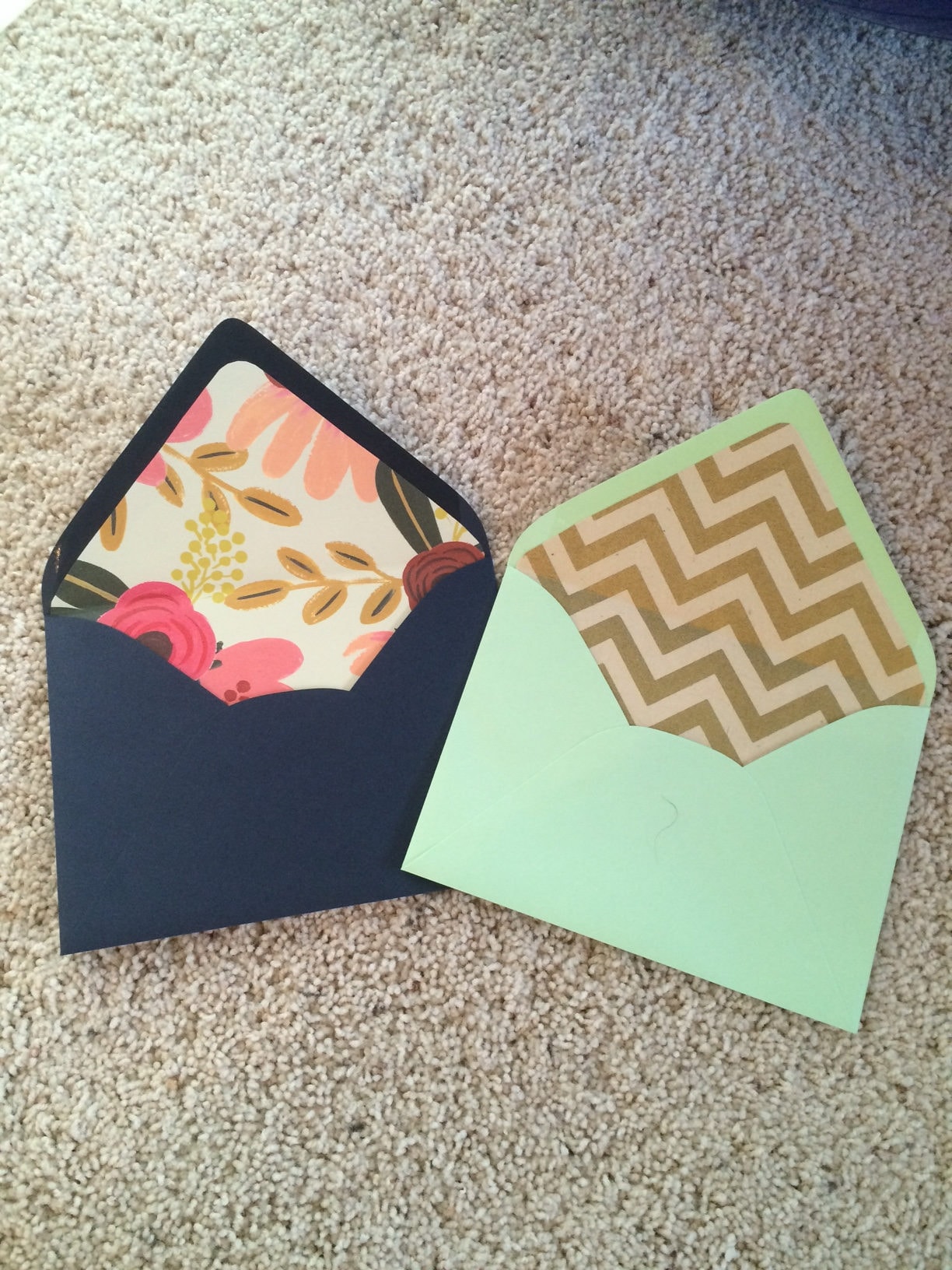 Custom Envelope Liners