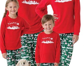 Night Before Christmas Family Pyjamas