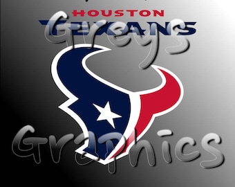 Houston Texans Primary Logo with Logotype Full Color - SVG - DXF - EPS - Vectors