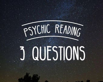 Psychic Reading One Question detailed 24 hou