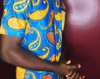 african print shirt women