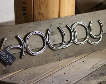 Rustic Welcome/Howdy Sign