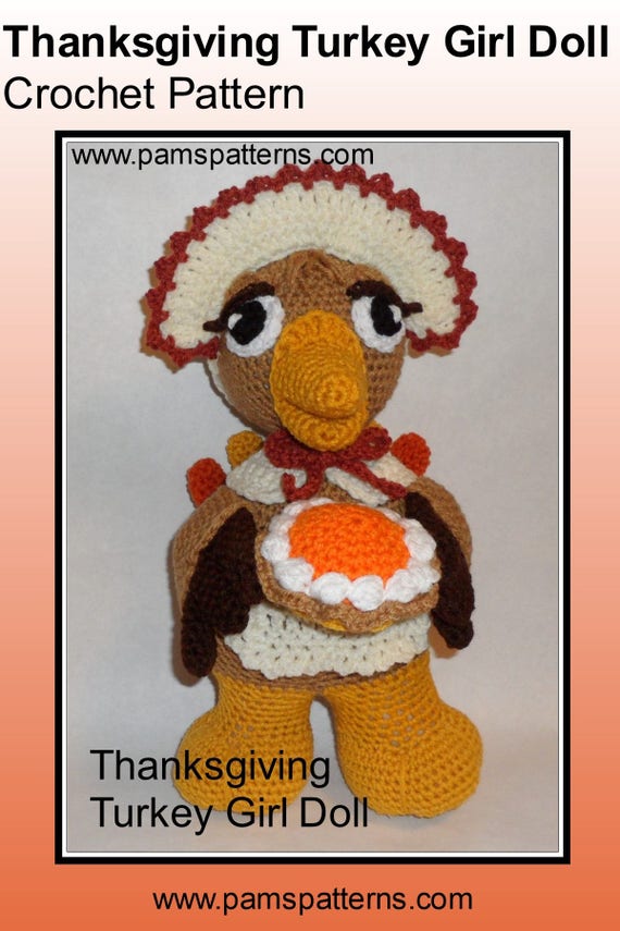 PDF Turkeys Crochet Patterns Crochet Bird Crochet