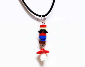 Micro 8 Bit Plumber Necklace