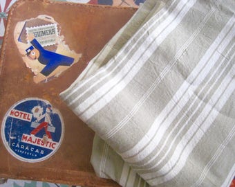 French Fabric Ticking, French Toile A Matelas, French Ticking, Vintage Fabric, French Fabric, French Textile, Fabric & Notions, Fabric