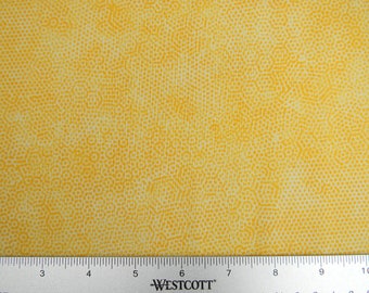 Dimple Cotton Fabric in Yellow