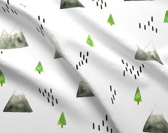 Cotton Wrapping Cloth [FUROSHIKI] / Large / Mountain