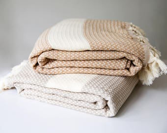 Boho throw blanket | Etsy