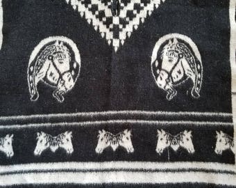 Horse Blanket Poncho