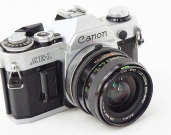 Canon AE-1 SLR 35mm Film Camera