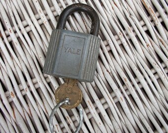 Vintage Yale and Towne Mfg. Co. Hardened Heavy Duty Padlock