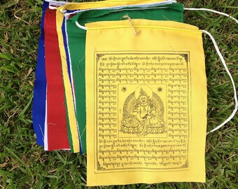 Zambala Tibetan Prayer Flags From Nepal Set of 10 Flags