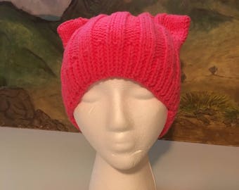 Pussycat hat pink