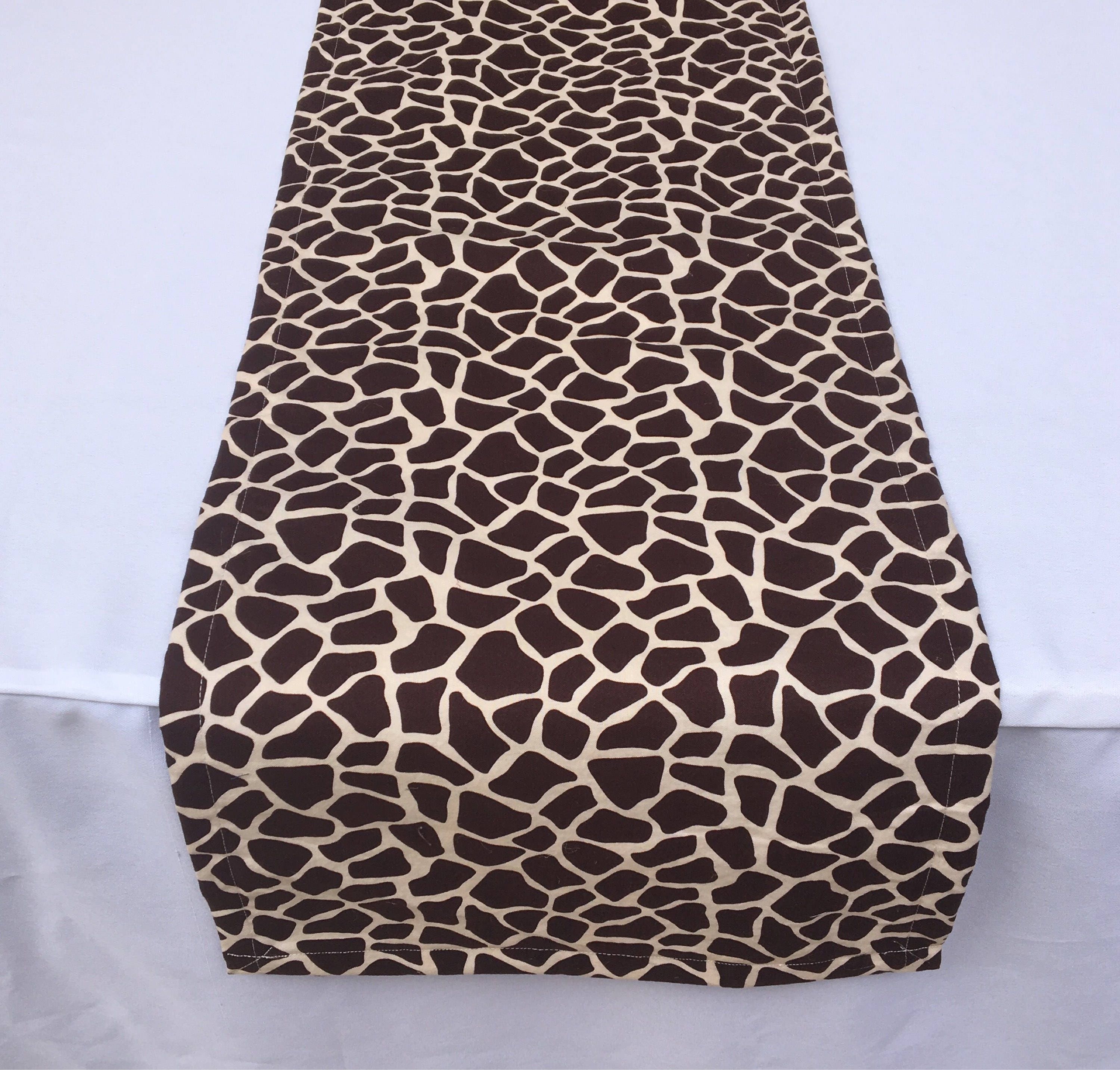 Giraffe Print Table Runner Baby Shower Bridal Shower