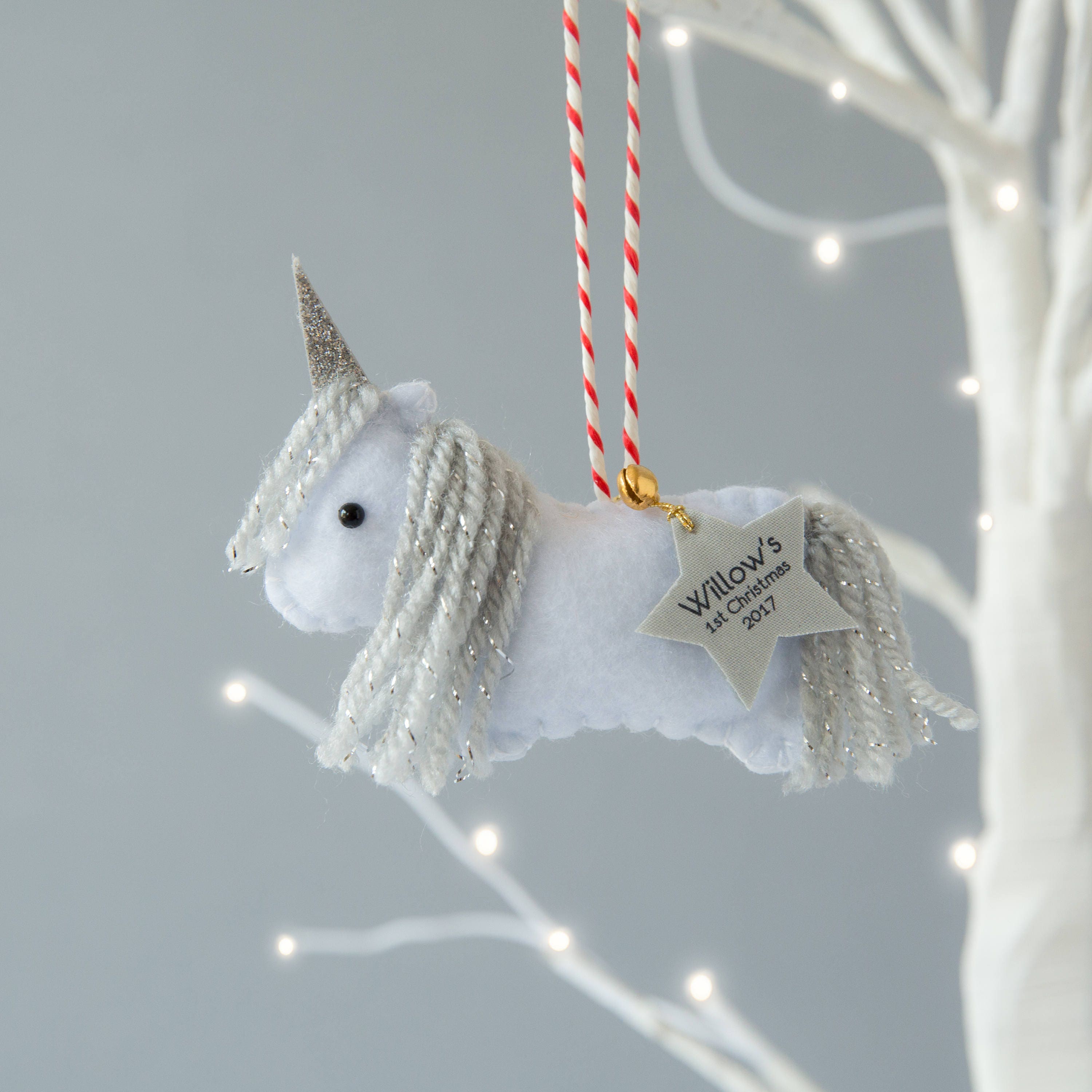 Unicorn Christmas Decoration Unicorn Ornament Mini Unicorn
