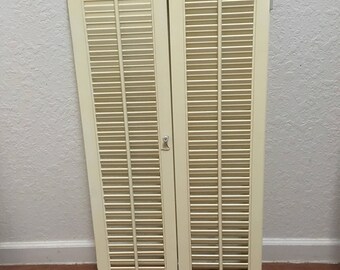 Kit De Volets Intérieurs Abitibi-Price Vintage 4 Panneaux - Pin Non Traité - Neuf 1991 USA