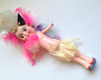 Plastic Betty Boop Style Carnival Kewpie Doll