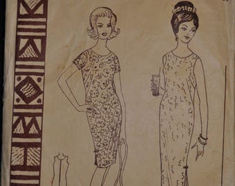 1950's Muu Muu - Misses' Size 10 - Bust 31 - Polynesian Pattern 143