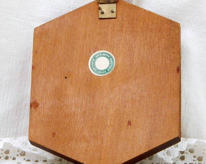 Vintage Art Deco French Bas Relief of St Theresa Brass and Exotic Wood Wall Hanging, Religious Profile of Saint Therese, Catholic Picture Vintage Art Deco French Bas Relief of St Theresa Brass and Exotic Wood Wall Hanging, Religious Profile of Saint Therese, Catholic Picture