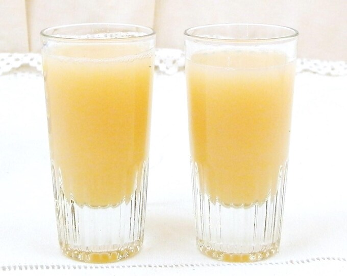 2 Vintage French Small Pastis 51 Mominettes Glasses, Pair French Aperitif Glasses, Pernod Ricard Cote D'Azur South of France, Barware 2 Vintage French Small Pastis 51 Mominettes Glasses, Pair French Aperitif Glasses, Pernod Ricard Cote D'Azur South of France, Barware