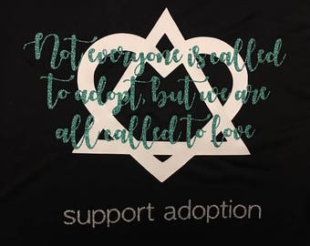 Adoption shirts, adoption fundraiser shirts, adoption fundraiser, adoption support shirts