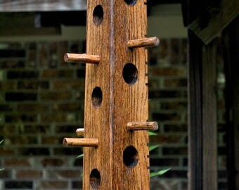 Red Oat Suet Bird Feeder: 16-1/4" long
