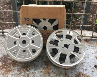 Small Film Reel, 3" Film Reel, Vintage Film Reel, Old Home Movie