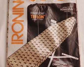 vintage reversible TEFLON IRONING BOARD Cover new in package