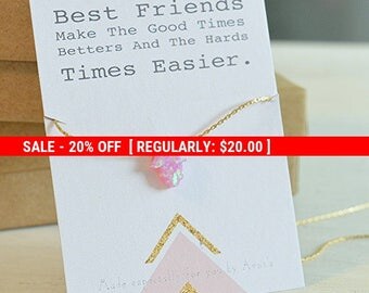SALE 20% OFF opal necklace,best friend necklace,opal gold necklace,hamsa necklace,friendship necklace,hamsa charm necklace,gift for her