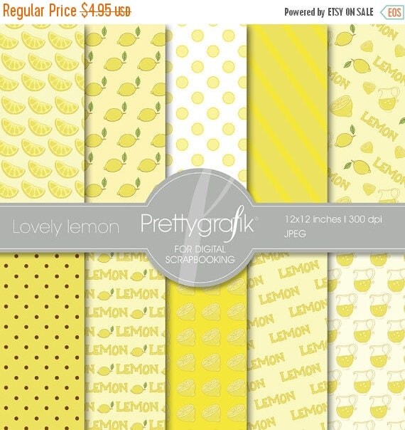 80% OFF SALE citrus, fruit digital paper, commercial use, scrapbook papers, background - PS505 Il_570xn