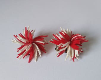 Vintage West Germany Earrings - Clip on Earrings of the 50's