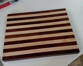 Walnut and maple Cutting Board
