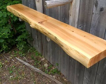 Live edge mantel, live edge slab, live edge juniper mantel, mantle,