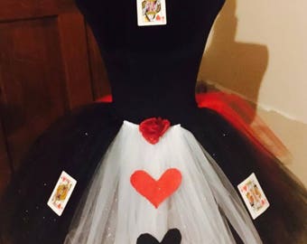 Queen of hearts tutu