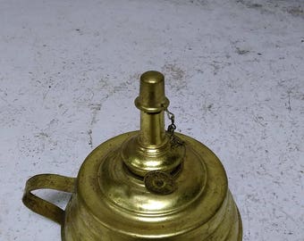 Brass oil lamp | Etsy