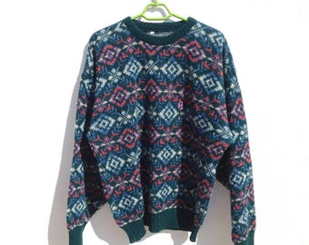 Vintage wool sweater made in Italy / Maglione di lana vintage made in Italy