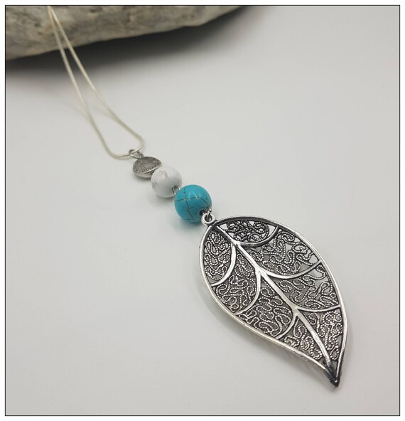 Leaf Pendant Necklace Leaf Pendant Necklace for Woman