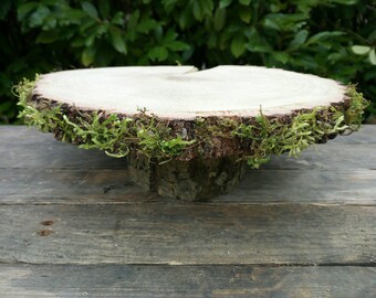 Rustic Wood Cake Stand 8 Rustic Wood Cake Stand 8