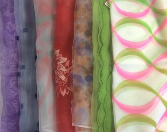 tie dye silk fabric