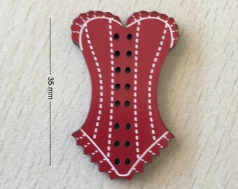 pretty "red lace corset"